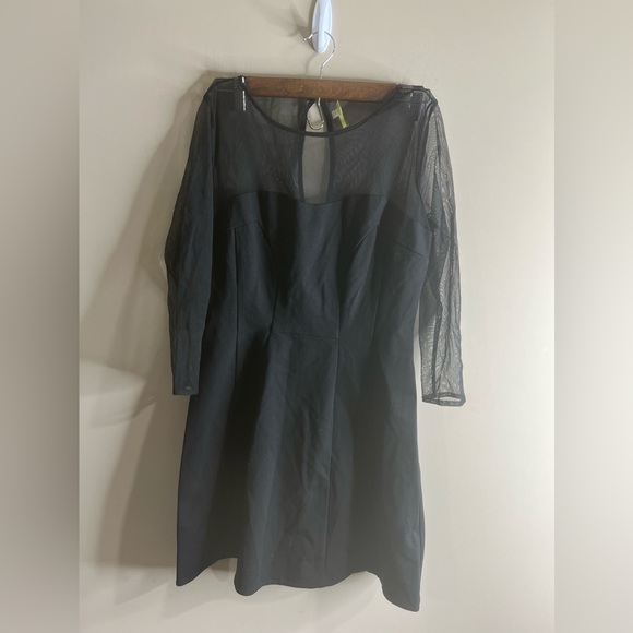 Gianni bini black a line dress size 6 - Picture 2 of 12